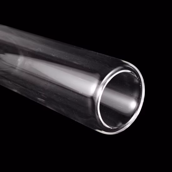 Lastra di vetro al quarzo UV ad alta trasmissione di silice fusa 3 mm 5 mm