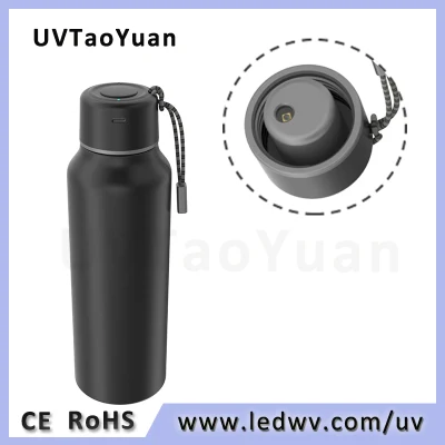 Bottiglia d'acqua in acciaio inossidabile sterilizzabile con LED UVC a buon prezzo 265